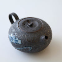 Cloud and Bird Teapot Wide