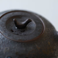 Cloud and Bird Teapot Wide