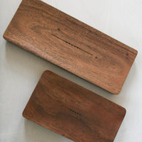 Carved Walnut Tea Tray