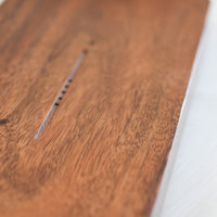 Carved Walnut Tea Tray