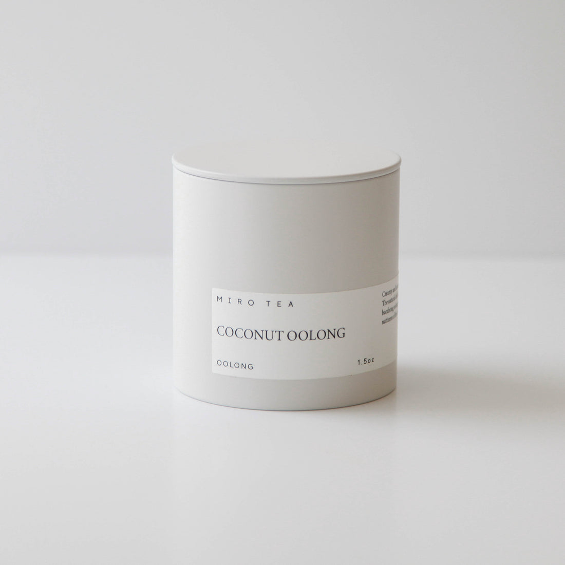 Coconut Oolong
